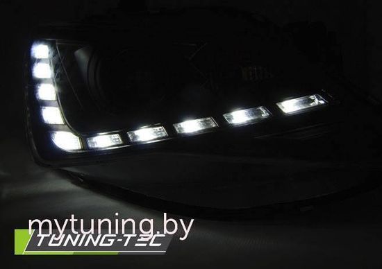 Передние фары для Seat Ibiza 6J (12-...) Black