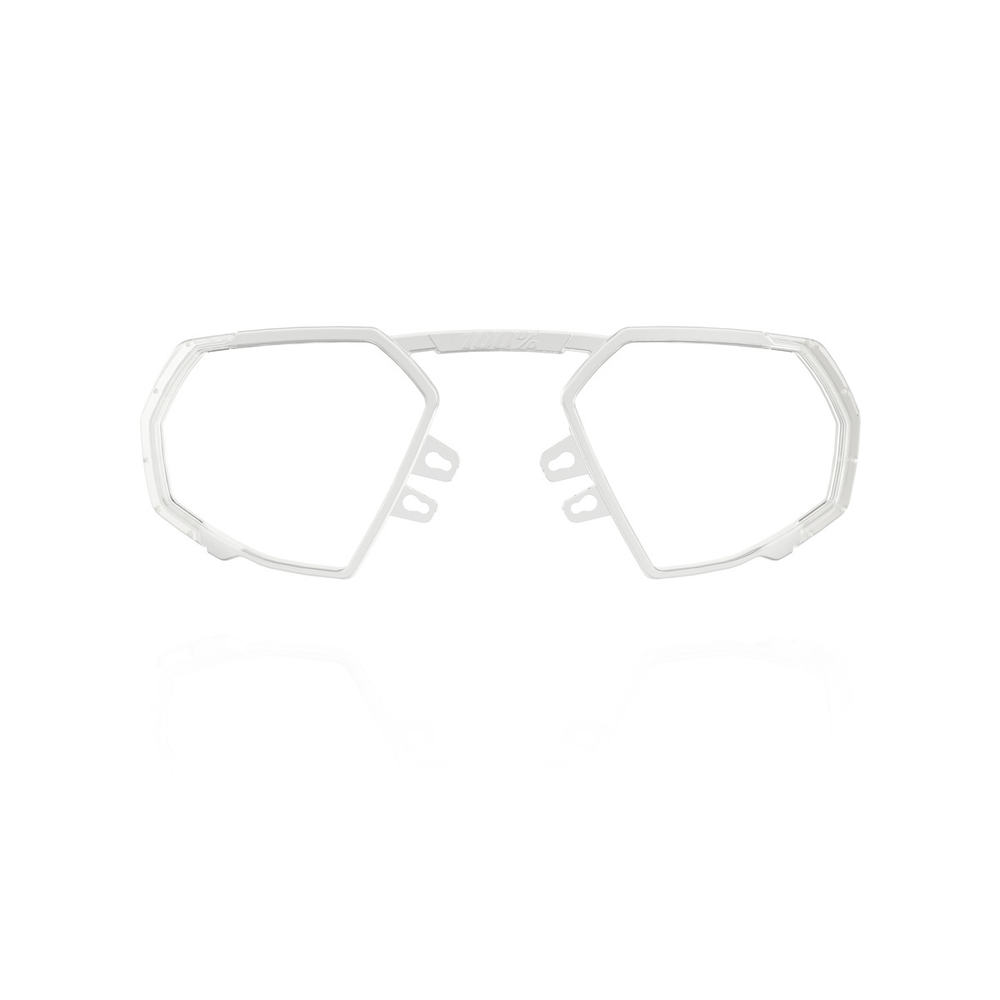 Спортивные очки с диоптриями 100% S3 Polished Translucent Grey - Rose Gold Mirror Photochromic Lens