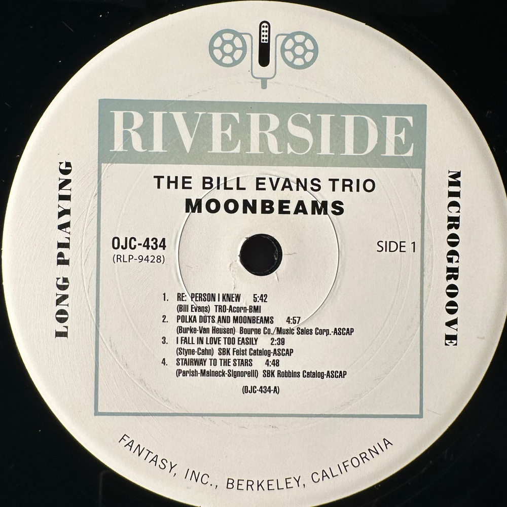 The Bill Evans Trio ‎– Moon Beams (США 2009г.)