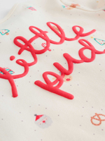 Комбинезон / Слип для малышей Next F40-053, 3 шт., Красный, Молочный