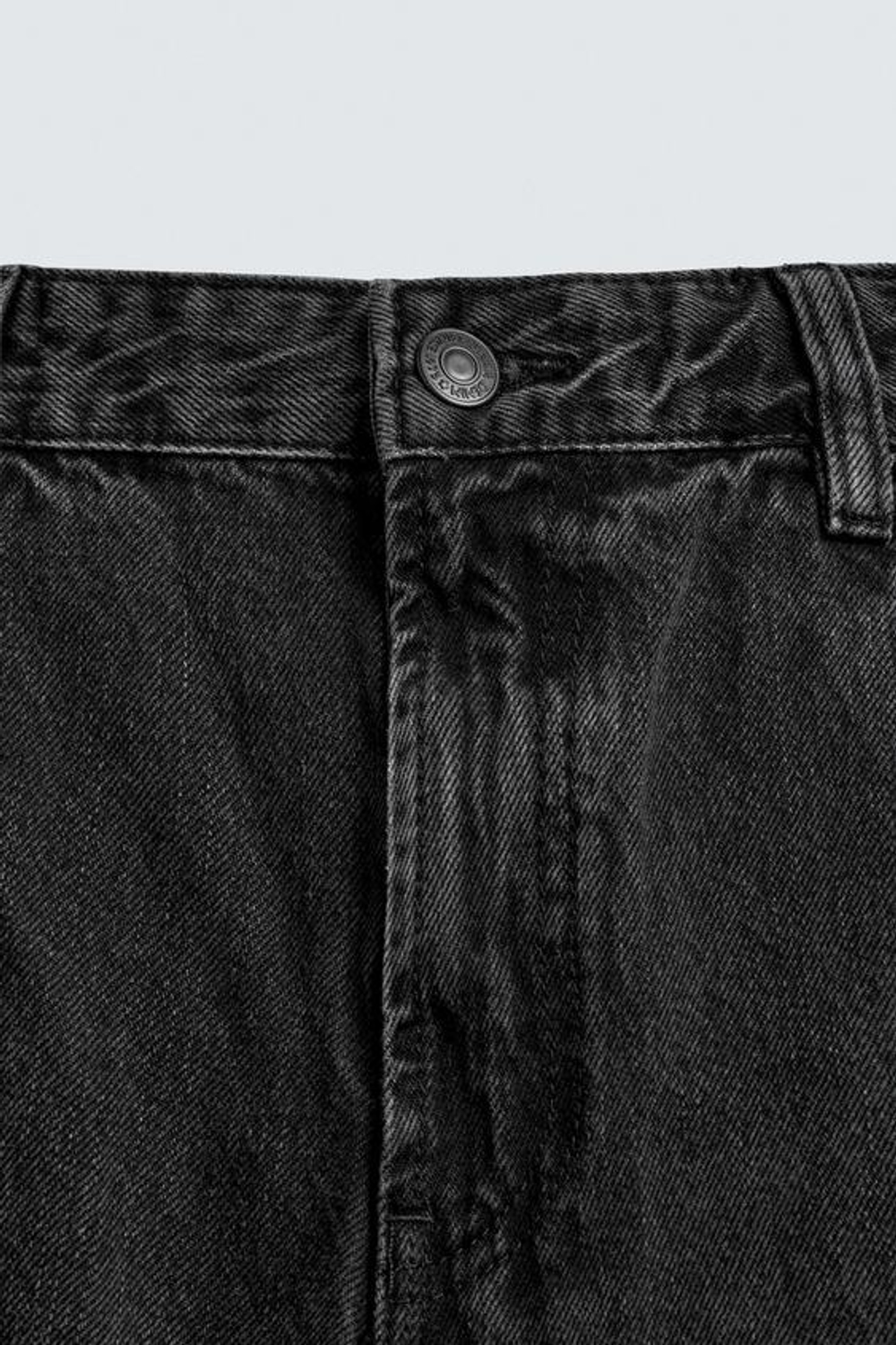 ZARA ДЖИНСЫ RELAXED BARREL FIT, УГОЛЬНЫЙ