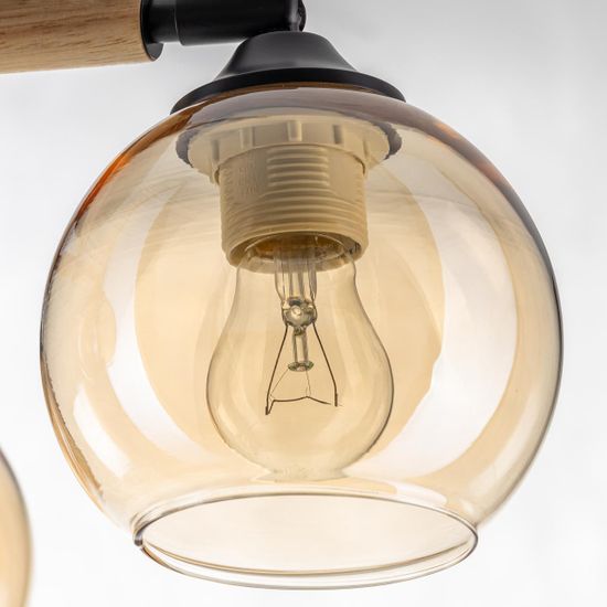 CL133131 TIKA Черная Люстра