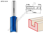 ЗУБР 16x30мм, хвостовик 8мм, фреза пазовая прямая
