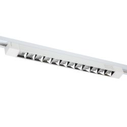 ULB-Q282 30W-4000K WHITE Светильник-прожектор светодиодный трековый. Линейный. 2500 Лм. Белый свет 4000К. Корпус белый. ТМ Volpe