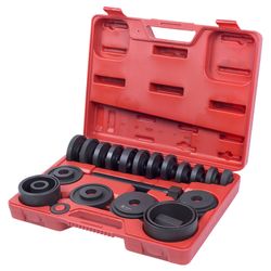 МАСТАК (100-30022C) Набор оправок для монтажа и демонтажа ступичных подшипников, кейс, 22 предмета