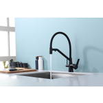 Смеситель для кухни с подключением фильтра Raglo R80.62.06, черный