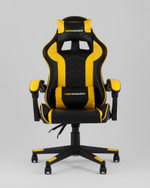 Кресло спортивное TopChairs Shadow черно-желтый