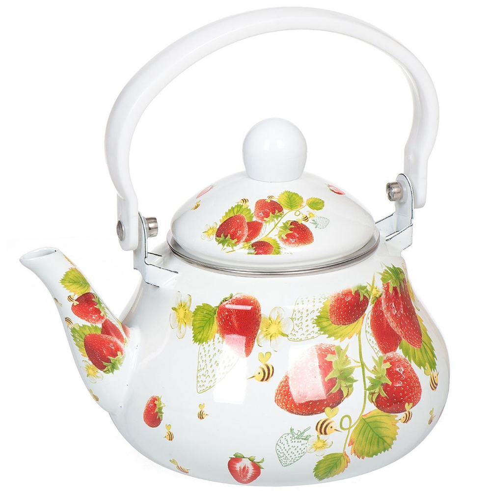 Чайник сталь, эмал, 1.5 л, Appetite, Верано, FT11-VR