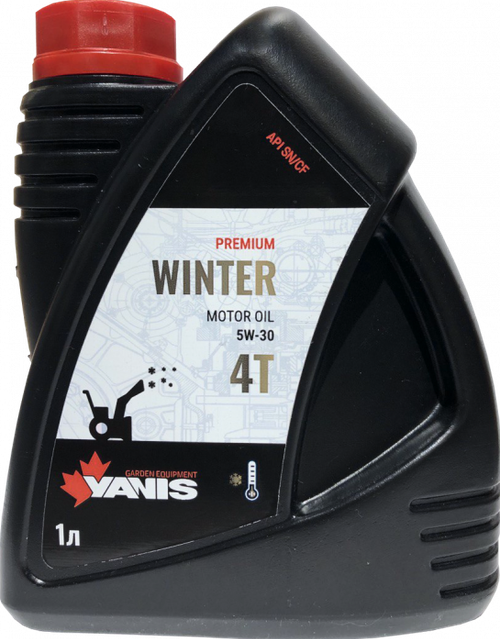Масло моторное синтетическое Yanis Premium Winter 4T SAE 5W30 API SN/CF 1л