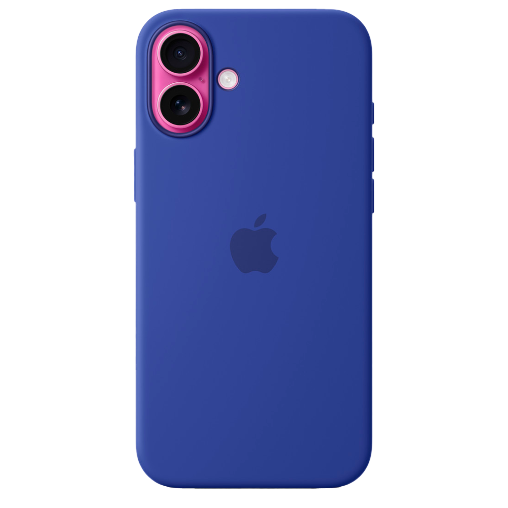 Силиконовый чехол с поддержкой MagSafe Apple Silicone Case для iPhone 16 Plus, Ultramarine (Ультрамарин)