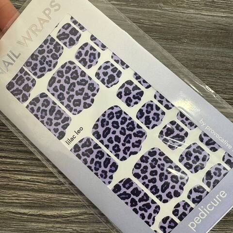 ПЛЕНКИ NAIL WRAPS LILAC LEO (PED)