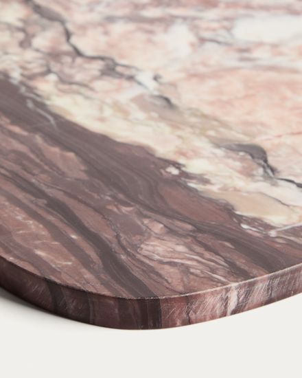 Сервировочная доска Meran из бордового мрамора, 29 x 23 см