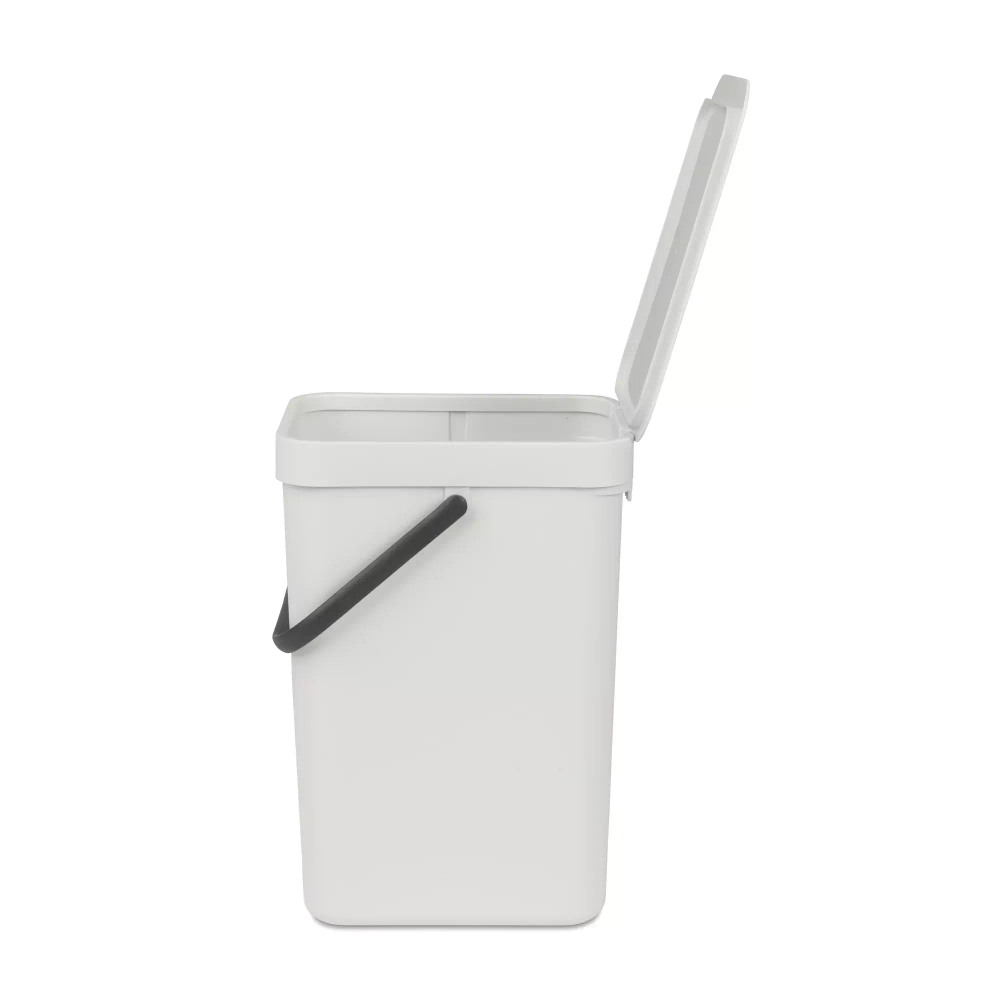 Brabantia - Контейнер для мусора Sort &amp; Go 12л Светло-серый / артикул   213281  / GTIN 8710755213281
