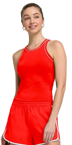 Женский топ теннисный Wilson Team Tank Top - красный