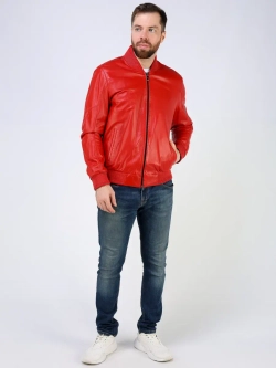 Кожаная куртка демисезонная Турция бомбер