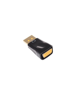 Cablexpert Переходник DisplayPort - VGA , 20M/15F, пакет (A-DPM-VGAF-01)