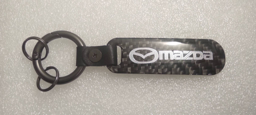 Брелок "Mazda" карбон (1 шт.)