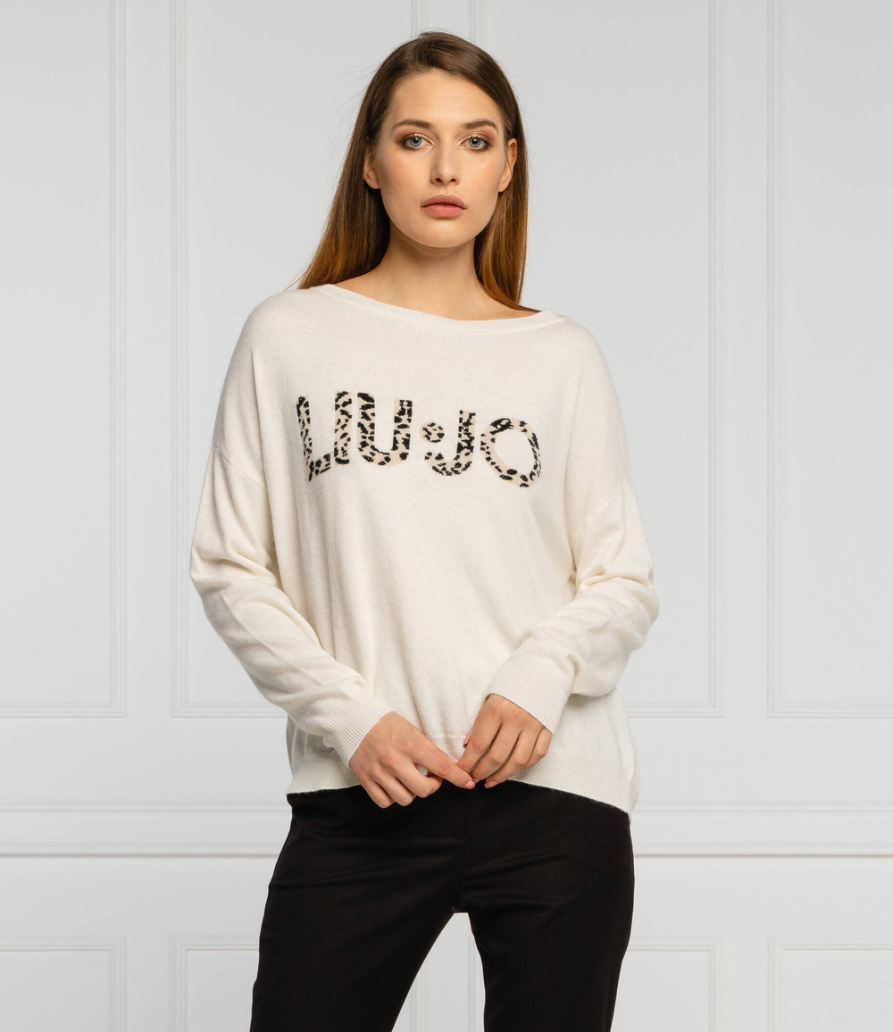 свитер Liu Jo - кремовый(WF1496 MA14G)