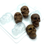 Форма для шоколада ЧЕРЕП МИНИ, пластик