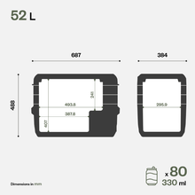 Автохолодтльник компрессорный Indel B Travel Box ITB52 12/24В