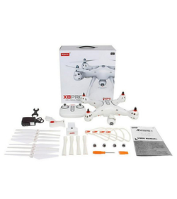 Р/У квадрокоптер Syma X8PRO с FPV трансляцией Wi-Fi, GPS, барометр 2.4G RTF