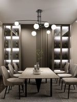 Потолочный светильник 8119P/6 black