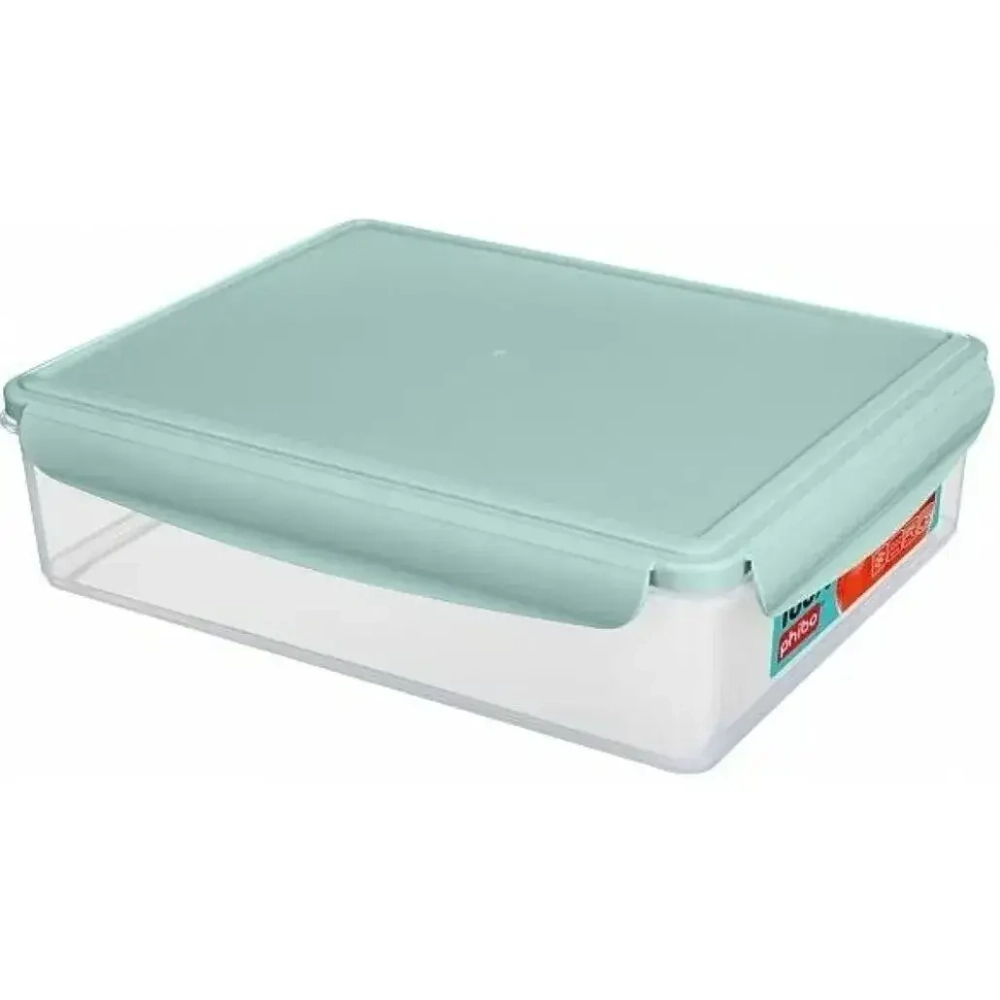 КОНТЕЙНЕР ДЛЯ ПРОДУКТОВ ГЕРМЕТИЧНЫЙ SMART LOCK ПРЯМОУГОЛЬНЫЙ 3,7Л (Зеленый)