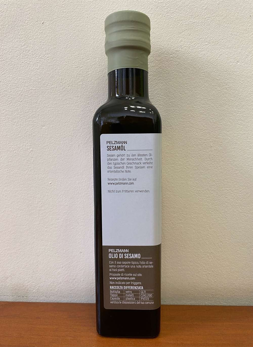 Масло из семян кунжута нерафинированное Pelzmann 250 мл Австрия