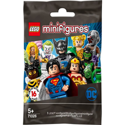 LEGO Minifigures: Серия Супергерои ДиСи 71026 — LEGO Minifigures - DC Super Heroes Random Bag — Лего Минифигурки