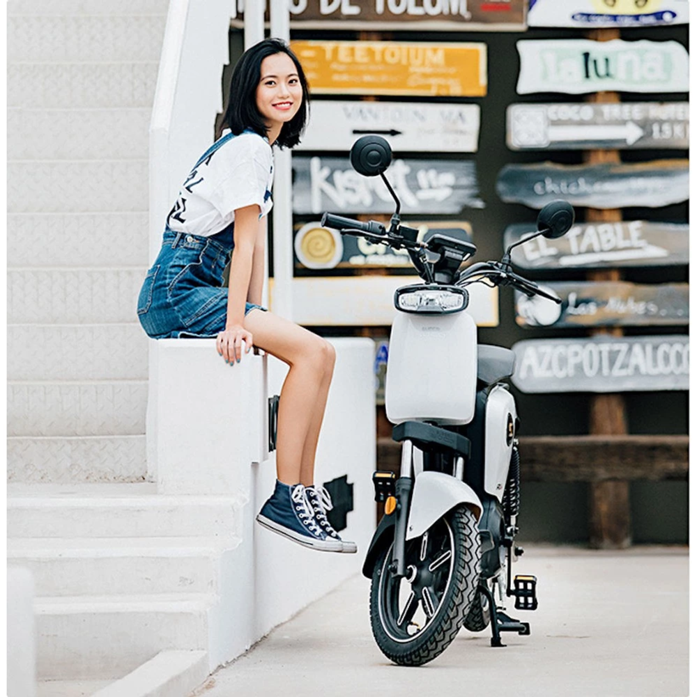 Электроскутер Super Soco Ru (Белый)