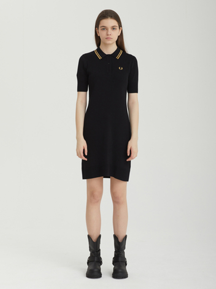 Платье-Поло Ribbed