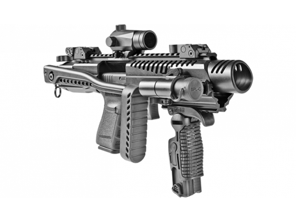 Преобразователь пистолета в карабин KPOS G2 для Glock 17-19, чёрный, Fab Defense