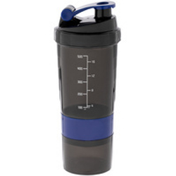 Спортивный шейкер Tonus, черно-синий