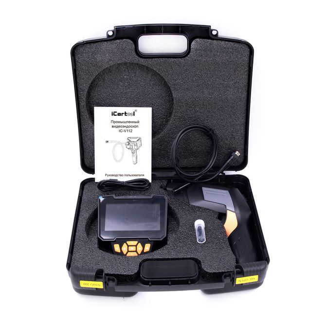 ICARTOOL (IC-V112B) Видеоэндоскоп промышленный, 5,5 мм
