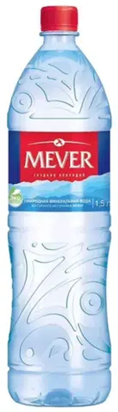 Мевер вода негазированная, 1,5 л