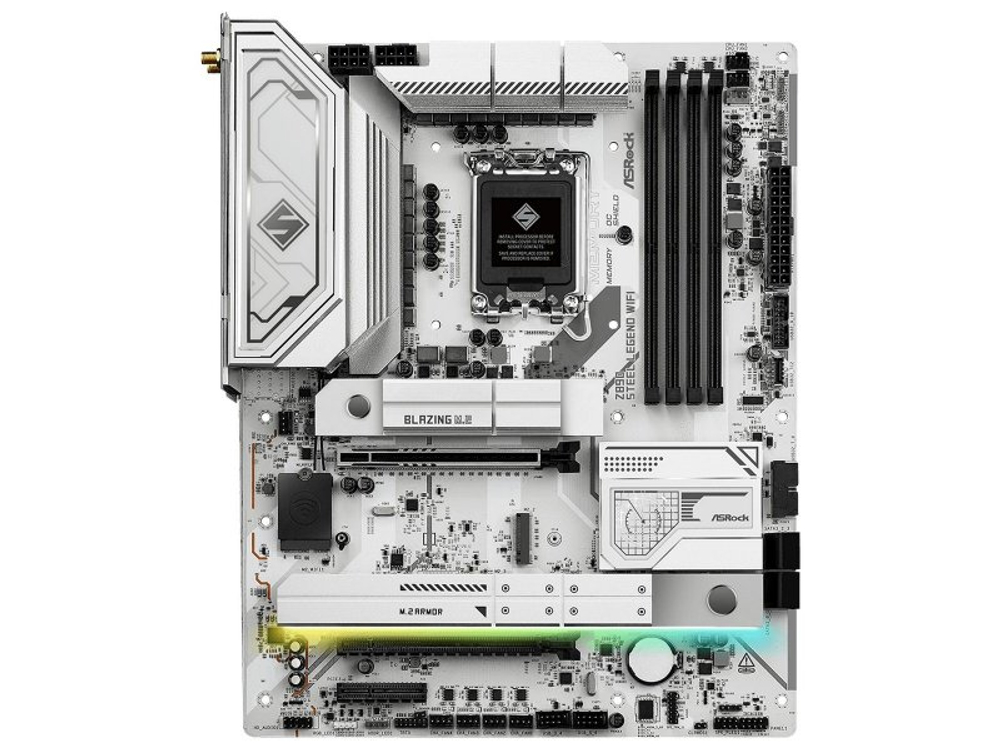 Материнская плата ASRock Z890 Steel Legend Wifi, Socket LGA 1851, Intel Z890, ATX, RTL
