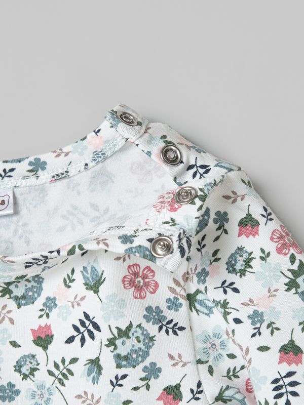 Платье с оборкой 