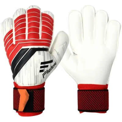 Перчатки вратарские FD-858, размер 8, белый-красный