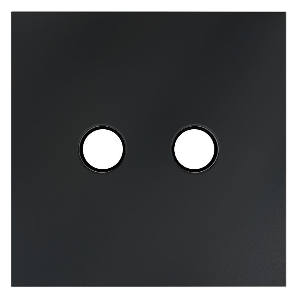 Накладка для розетки телевизионной оконечной TV+SAT, S70 (графит)