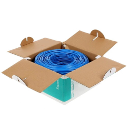 Витая пара 5bites Кабель Express FS5525-305B-BL витая пара FTP / SOLID / 5E / 24AWG / COPPER / PVC / BLUE / 305M
