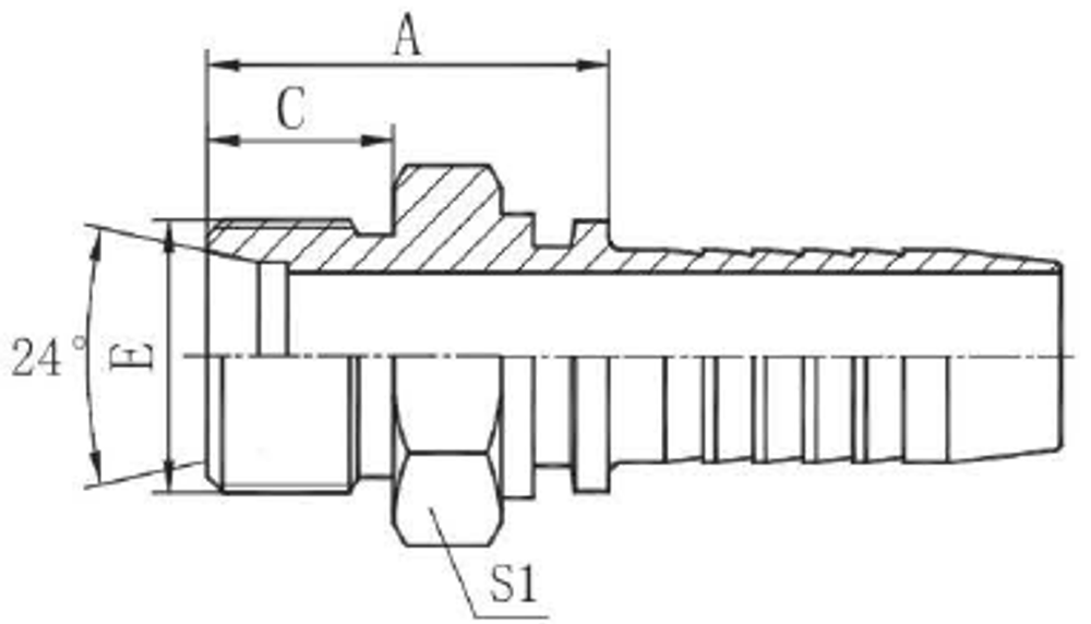 Фитинг DN 20 DKO-L (Ш) 36x2 22