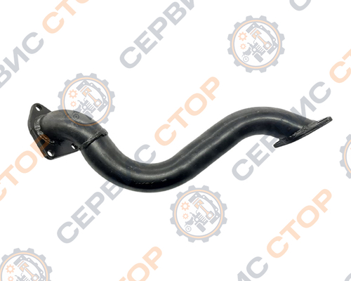 Колено глушителя (выход вверх, 3 болта) ZS1115NDL