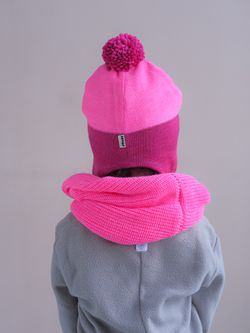 Снуд-резинка вязаный (Флокс)