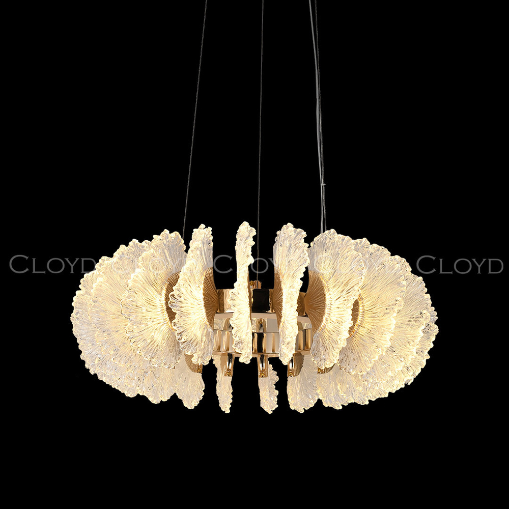 Люстра Cloyd ANTIGUA C1 / Ø50 см - золото (арт.11318)