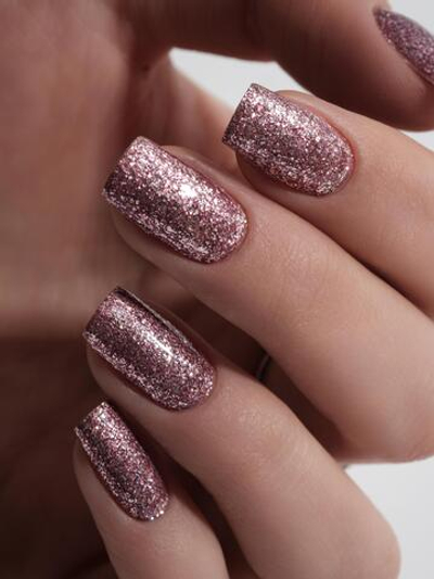 NR Night life Гель-лак 379 - Жидкий кристалл, Розовый, 10мл