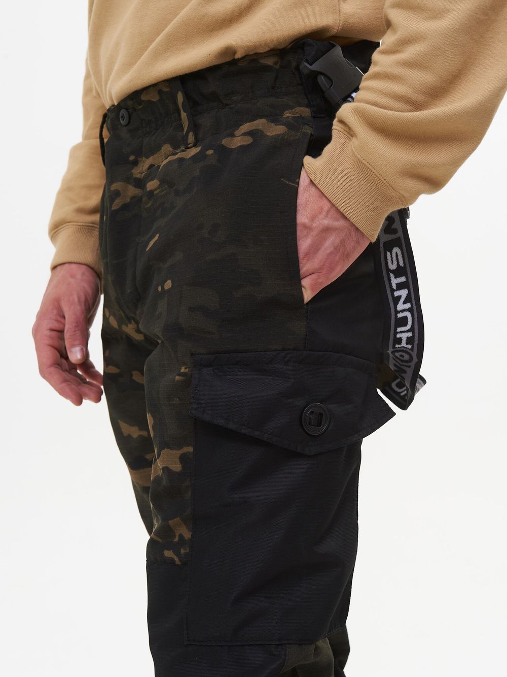 Костюм демисезонный Горка-5 Сombo ткань Смесовая Рип-Стоп/Cat's Eye цвет Мультикам City/Черный