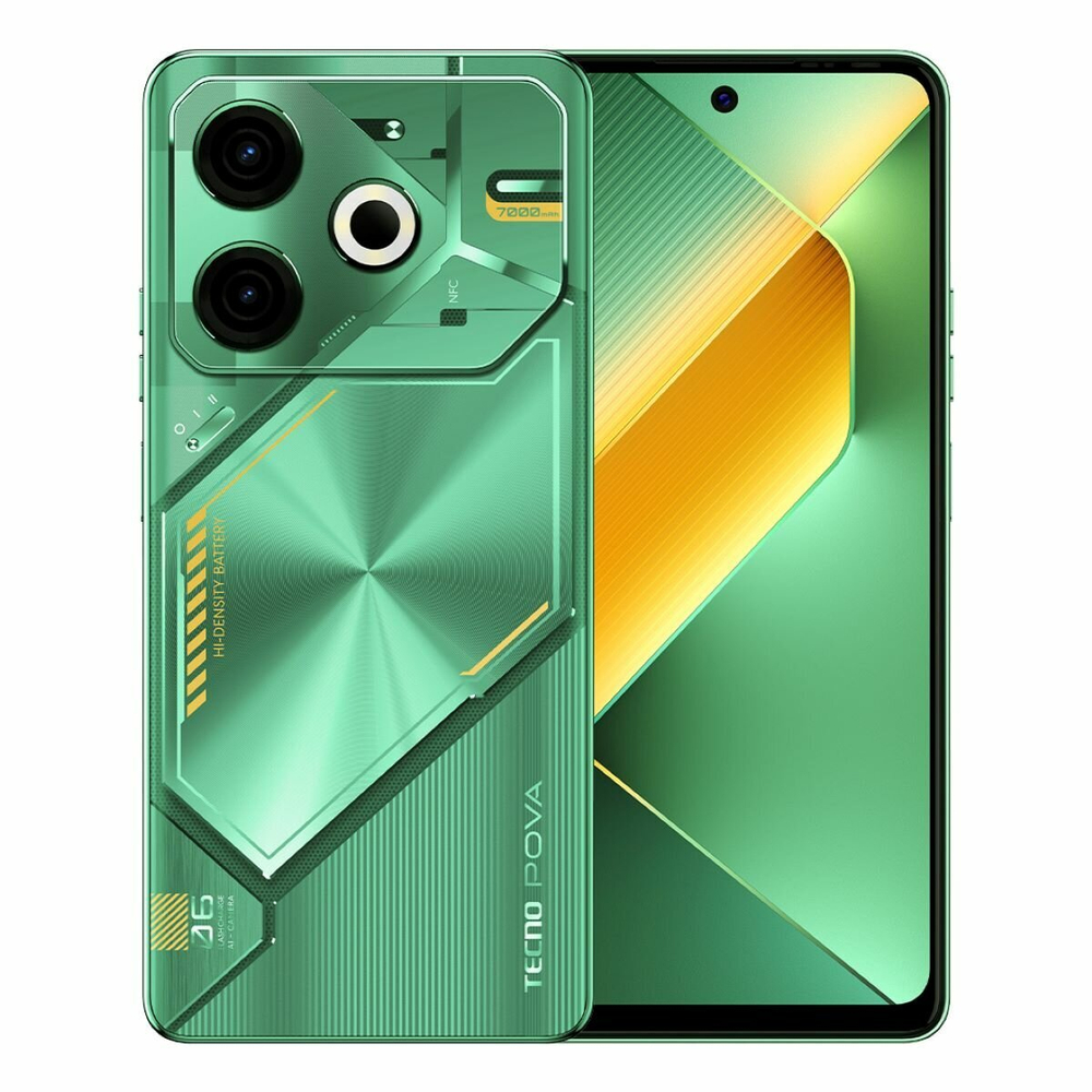 Смартфон TECNO Pova 6 Neo 8/128 ГБ RU, Dual nano SIM, comet green