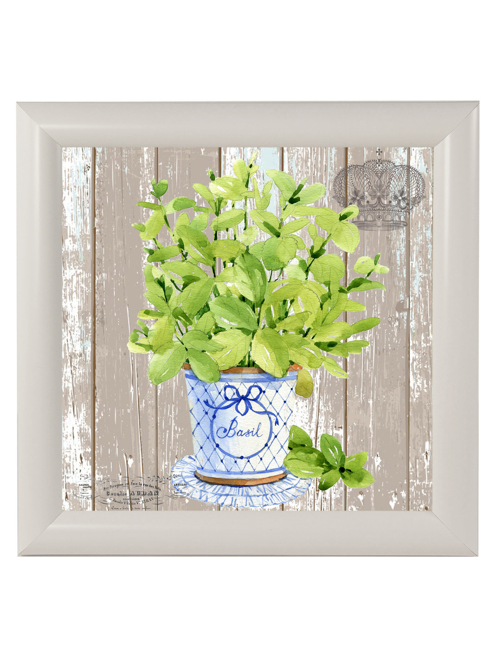 Картина на стену для интерьера на холсте в раме 23*23 см