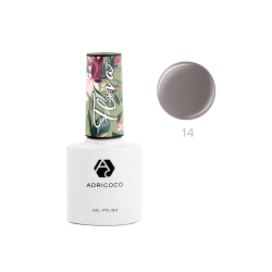 Гель-лак ADRICOCO FLORA №14, (8 мл.)