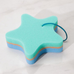 672740 Губка банная «Звёздочка», 16,5×16,5×4 см, цвет МИКС